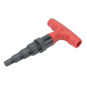 Lerpwige Multiple Size Chamfering Reamer Tool Auto Wheel Plan Mixture Tool for Aluminum Conduits