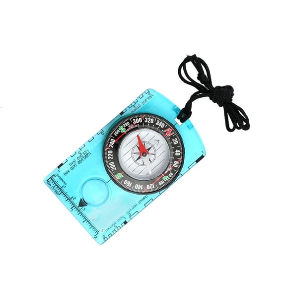 Lerpwige Multifunctional Orienteering Compasses Ruler Camping Hiking Survival Compasses