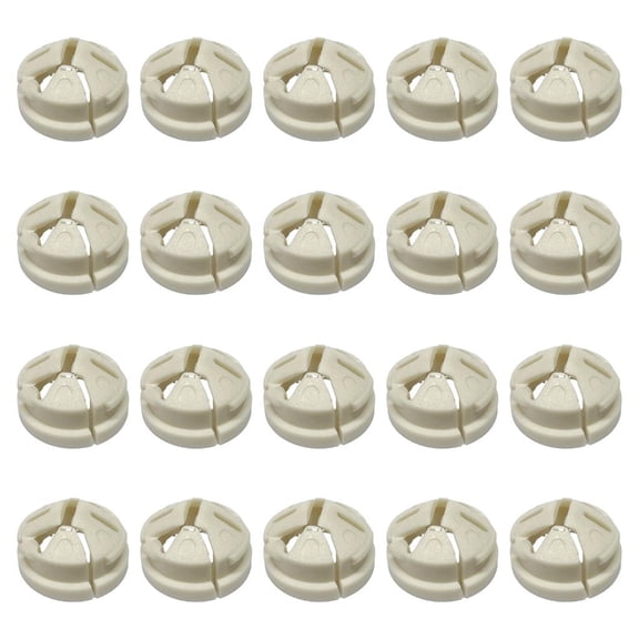 Lerpwige None Metallic Button Push in Cable Connectors Wire Connectors For Home And Industrial Wiring Applications