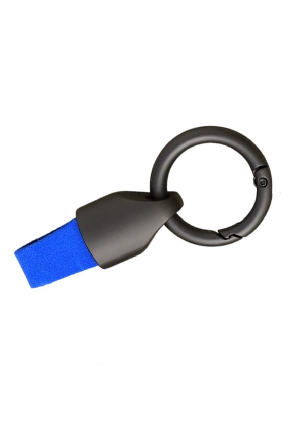 Nonslip Textured Keychain Lightweight Zinc Alloy Key Ring Accessories