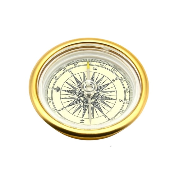 Lerpwige Outdoor Compasses Navigations Waterproofed Navigations Tool for with Adjustable Declination Easy To Carry