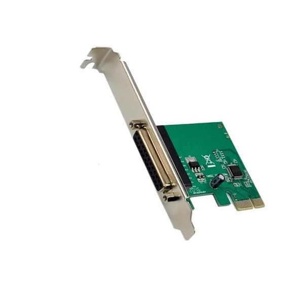 Lerpwige PCIE Controller Card PCIE to DB25 Printer Adapter PCIe Data Transfer