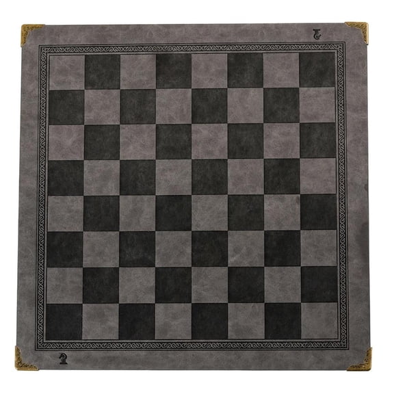 Lerpwige PU Chessboard Classic Chess Games Accessories Folding Board Chess Game