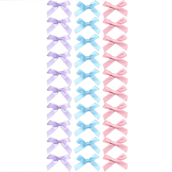 Lerpwige Pack of 30 Adorable Mini Hair Bows Clip for Women Girls Kids Wedding Party