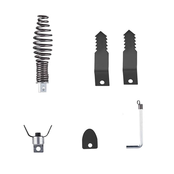 Lerpwige Pipe Cleaning Drain Snakes Drill Attachment Set for PioneerWorks Machines