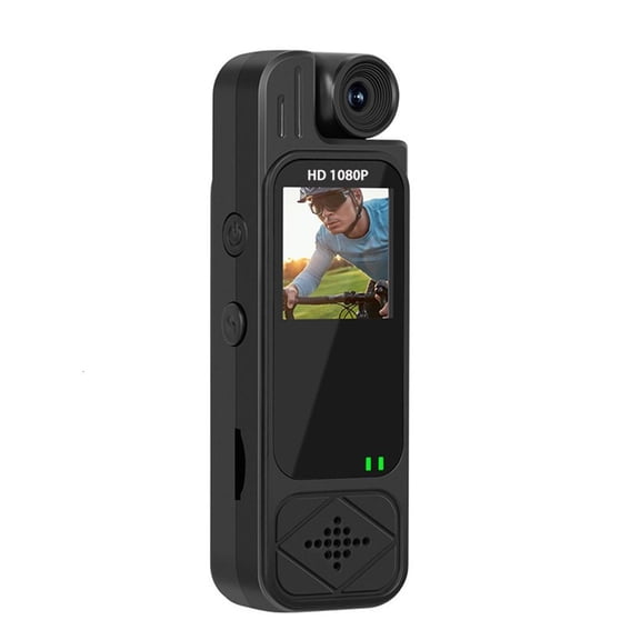 Lerpwige Pocket Action Camera Sports Camcorder Camera 180 Degree Rotation Lens Mount