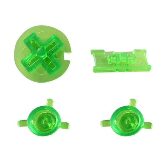 Lerpwige Portable Game Device Button Retro Style Colorful Button set ABS for Consoles