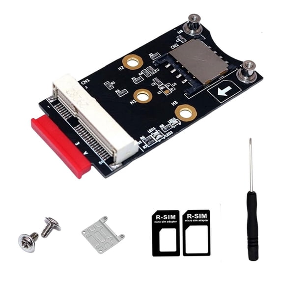 Lerpwige Professional Adapter WiFi Card Module Board From Miniature PCIe A/E For Desktop Systems