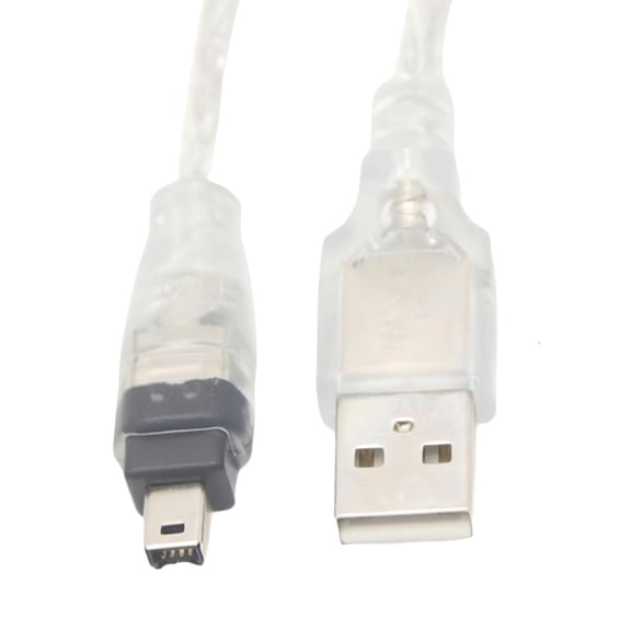 Lerpwige Professional USB To IEEE1394 Cable USB To 1394 Data Cable For Digital Video Cameras And Computers 1.5m