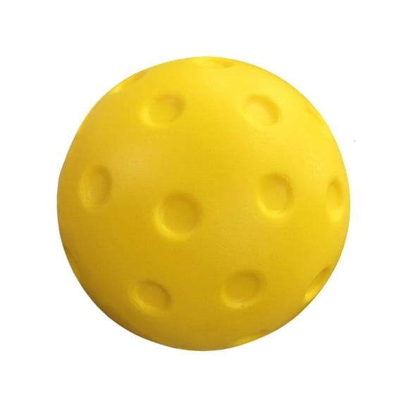 Lerpwige Quiet PU Foam Pickleballs Indoor Practice Balls Light Weight Training Balls