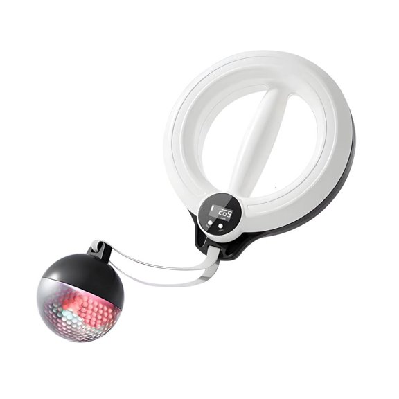 Lerpwige Recyclable Workout Hand Spinner Light weight Fitness Tool Smarted Lighting