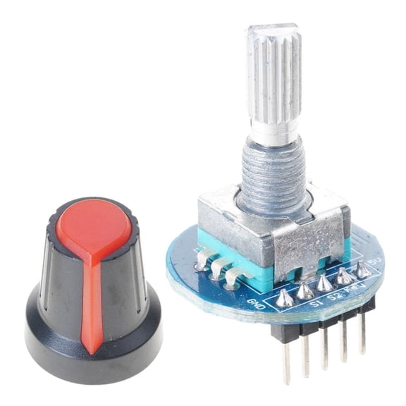 Lerpwige Rotary Encoders Module With AntiJitter Technology Sensors for Project