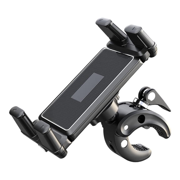 Lerpwige Rotatable Tablets Stand Microphones Mount Holder for Bicycles For 4.7-9.6inch Devices Allows 360 Degree