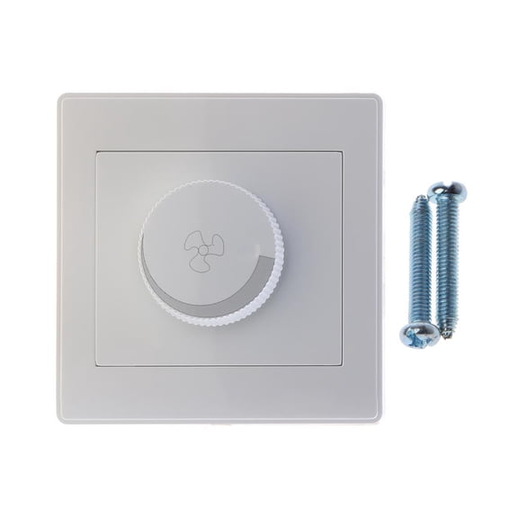 Lerpwige Rotating Dimmer Replacement Switch Wall Ceiling Fan Speed Rotary Controller