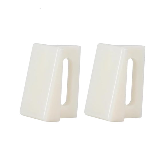 Lerpwige Side Jamb Mount Plastic Door Bottom Guide AntiScratch Design 10Pieces/Set