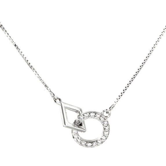 Lerpwige Silver Plated Minimalist Necklace For Everyday Wear Stackable Fashion Accessory