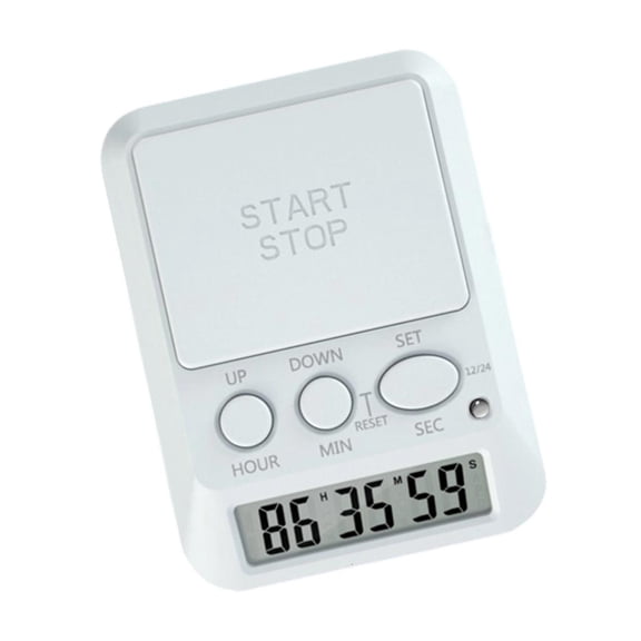 Lerpwige Small Electronic Timer with Multiple Displays Mode & Long Battery Sound & Light Alerts Perfect for Daily Tasks