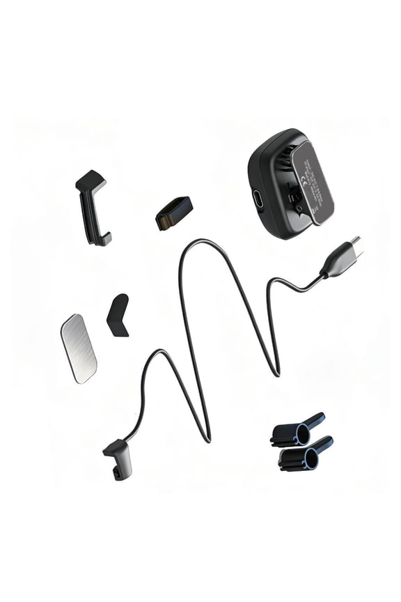 Small Rechargeable Power Unit For Smart Sunglasses With Removable Cable