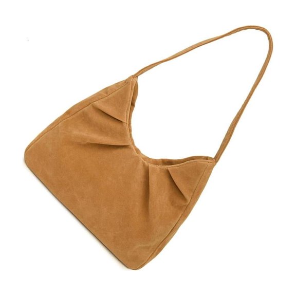 Lerpwige Small Shoulder Bags for Women Faux Suedes Hobos Bag Shoulder Purse Handbags