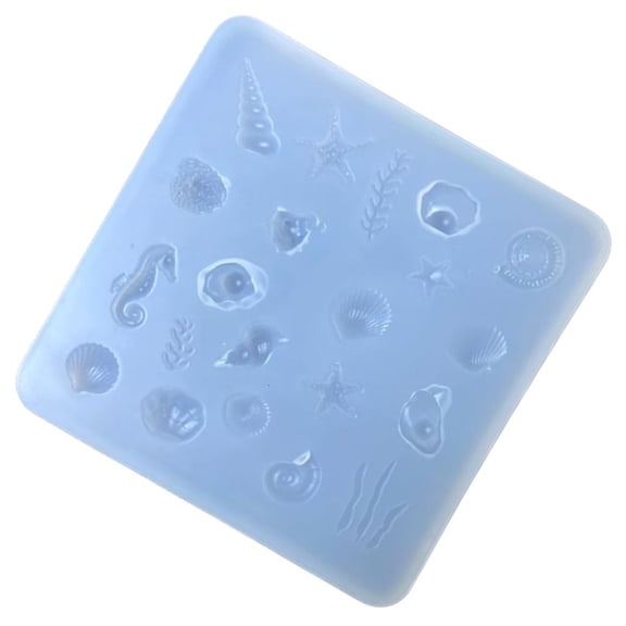 Lerpwige Soft Silicone Sea Creature Mold Crafting Supplies For Unique Homemade Creation