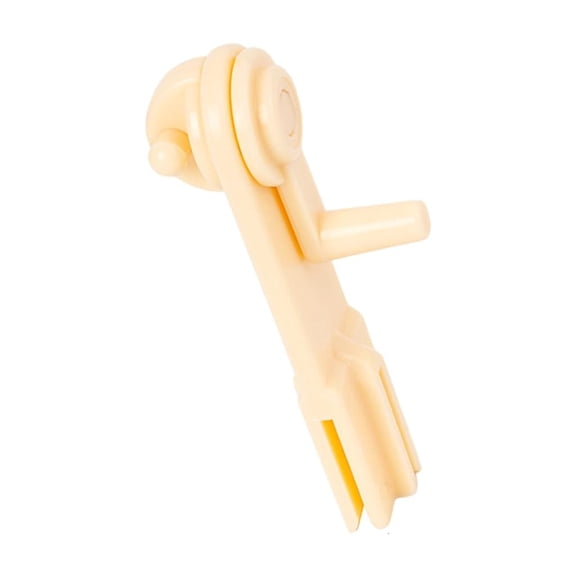 Lerpwige String Winder Thread Card Embroidery Plastic Thread Bobbins Floss for Manual