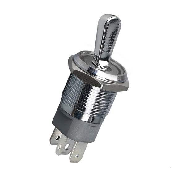 Lerpwige Sturdy Metal Toggle Switches Featuring Two Setting and LED Daily Use
