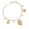 thumbnail image 1 of Lerpwige Stylish Coastal Necklace With Pearls And Shells Zinc Alloy Summer Jewelry, 1 of 10