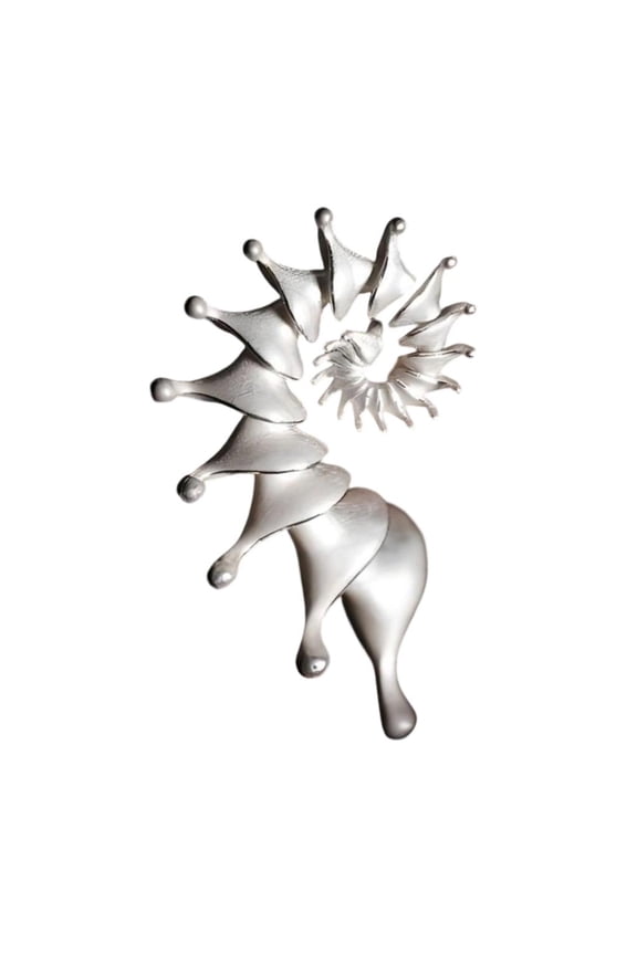 Stylish Conch Shell Brass Earrings 2~3cm Elegant Ear Studs Jewelry Gift