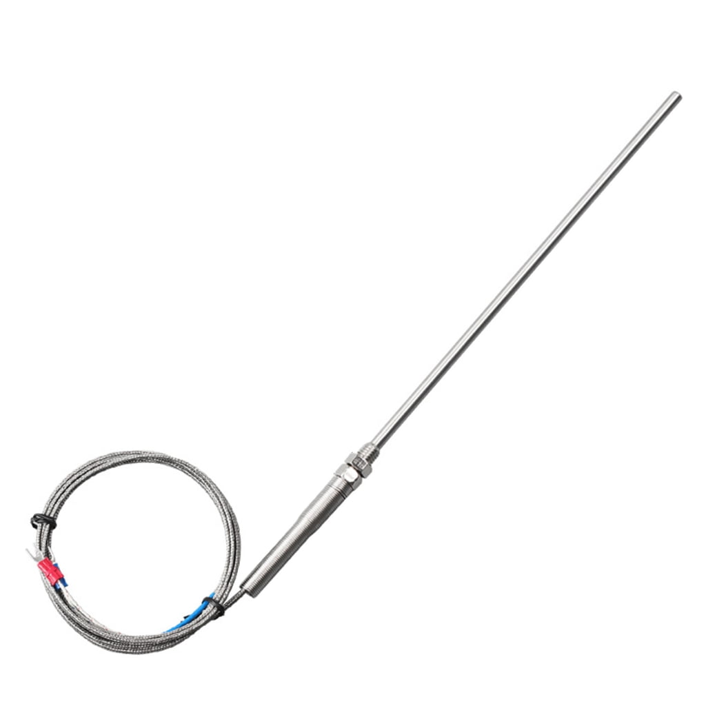 Lerpwige Thermocouple Probe with 8mm Screw Thread and 1M Wire Accurate ...