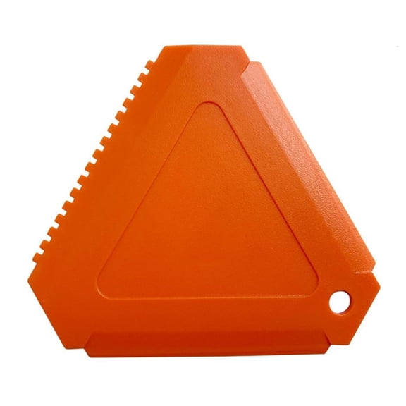 Lerpwige Triangle HIPS Ice Scraper with High for Snow Removal on Cars
