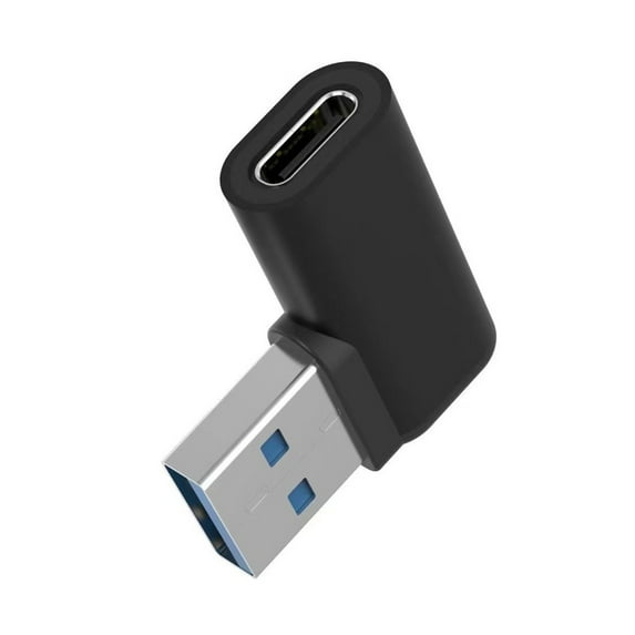 Lerpwige USB 3.0 Right Angle Adapter Converts Type C to USB Adapter for ...