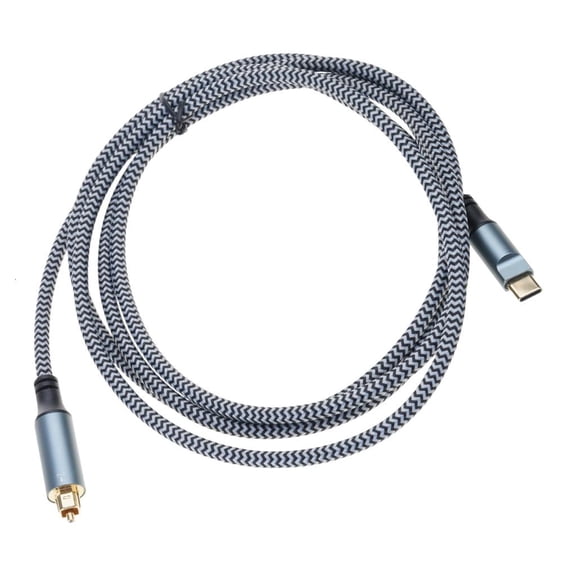 Lerpwige USB C to Fiber Optical Sound Sound Converter Cable SPDIF Port Connection