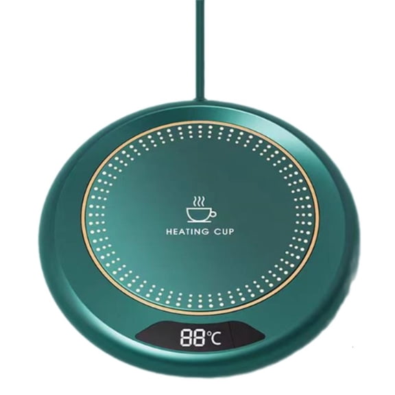 Lerpwige USB Powered Heated Coaster ABS Texture Suitable for Office and Home Use