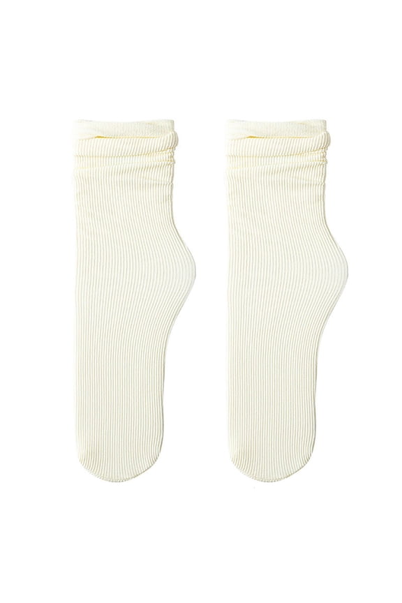 Unisex Summer Thin Cooling Crew Socks Harajuku Ribbed Solid Color Breathable Anti Odor Sport Skateboard Mid Tube Hosiery