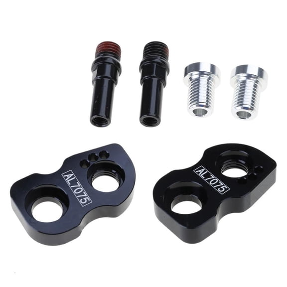 Lerpwige Aluminum V Brake Post Extension Bike Brake Boosts Seats Simple Installation