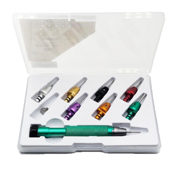 Lerpwige Versatile T Handle Screwdriver Set With Changeable Tips For Multiple Repair Tasks