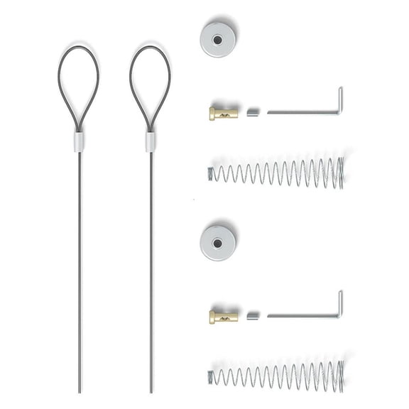 Lerpwige Weatherproof Gate Latches Cable Pulls 2pcs Easy Installation Accessories