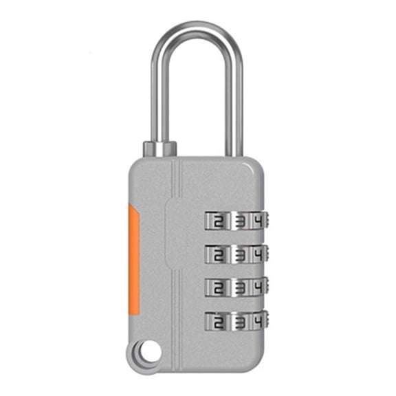 Lerpwige Zinc Alloy Combination Padlock Locker Anti-theft Locks Rustproof 5 Colors