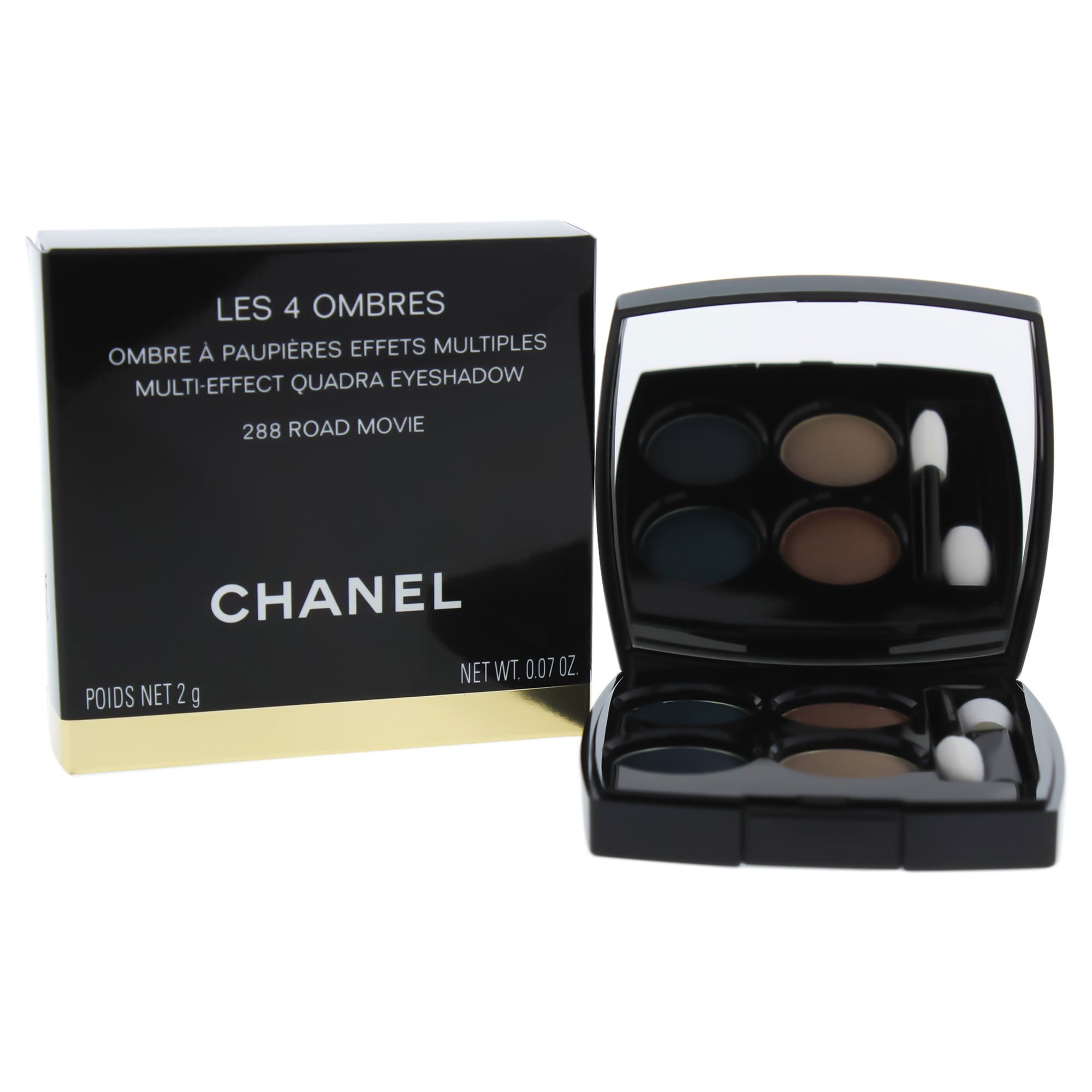 Les 4 Ombres Multi-Effect Quadra Eyeshadow - 288 Road Movie by Chanel for  Women - 0.07 oz Eye Shadow