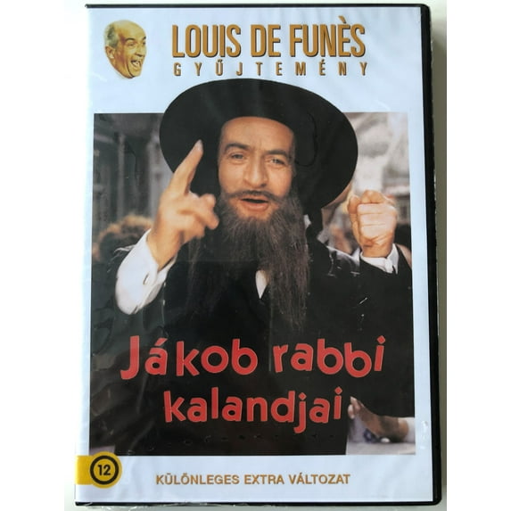 Les Adventures de Rabbi Jacob DVD 1973 Jákob rabbi kalandjai - Különleges extra változat / Directed by Gerard Oury / Starring: Louis de Funés, Suzy Delair, Claude Giraud, Marcel Dalio / The Mad