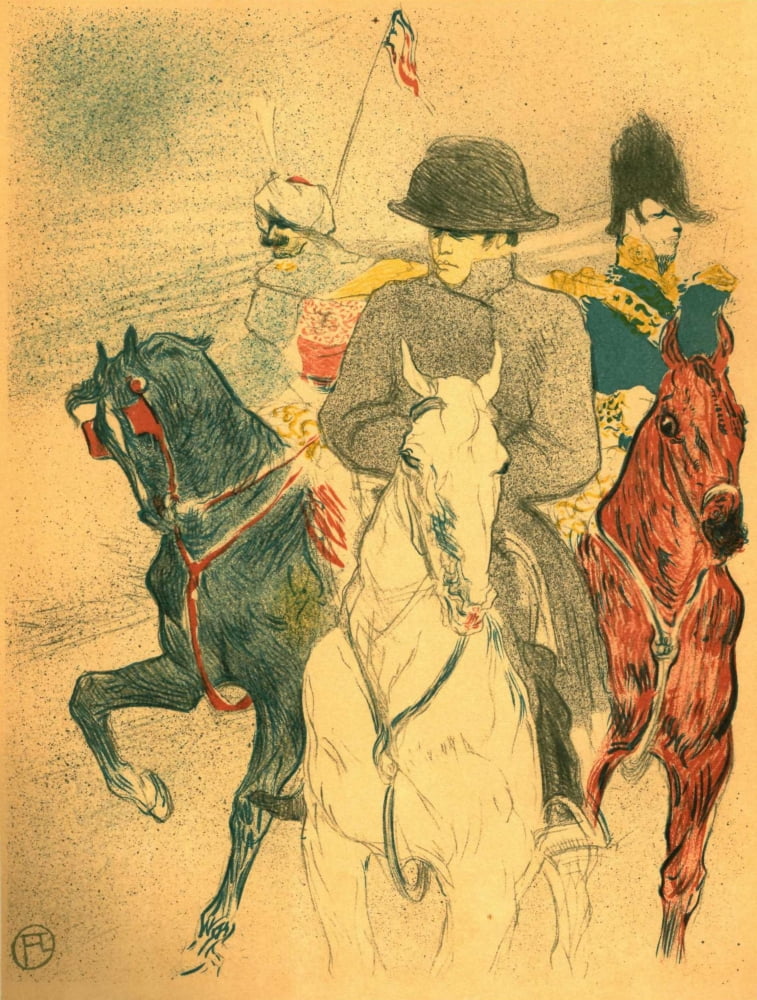 Les Affiches nd Napoleon Canvas Art - H de Toulouse-Lautrec (24 x 36)