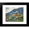 thumbnail image 1 of Les Alpilles, Mountain Landscape near South-Reme 20x24 Framed Art Print by Vincent van Gogh, 1 of 2