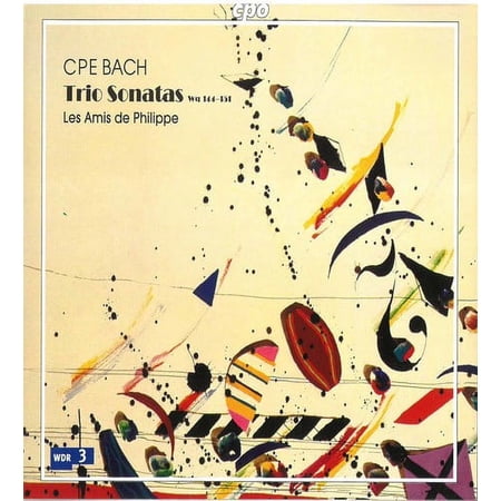 Les Amis de Philippe - Trio Sonatas for Flute Violin & BC - Music & Performance - CD
