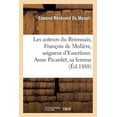 thumbnail image 1 of Les Auteurs Du Brionnais. François de Molière, Seigneur d'Essertines. Anne Picardet, Sa Femme: Et Leur Famille, d'Après Les Documents Authentiques (Paperback), 1 of 1
