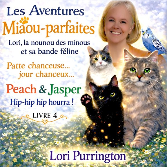 Les Aventures Miaou-parfaites Lori, la nounou des minous et sa bande fline: Peach & Jasper L'Orteil Chanceux L, (Paperback)