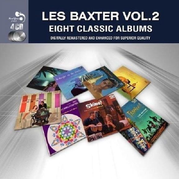 Les Baxter - Les Baxter: Vol. 2-Eight Classic Albums [CD]