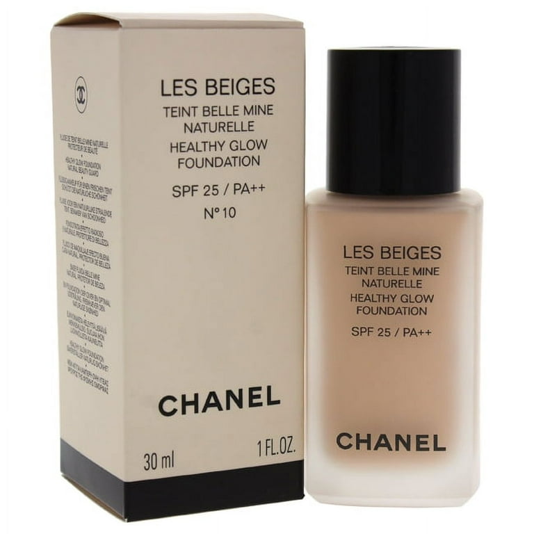 Les Beiges Healthy Glow Foundation SPF 25 - # 10 by Chanel for Women - 1 oz  Foundation