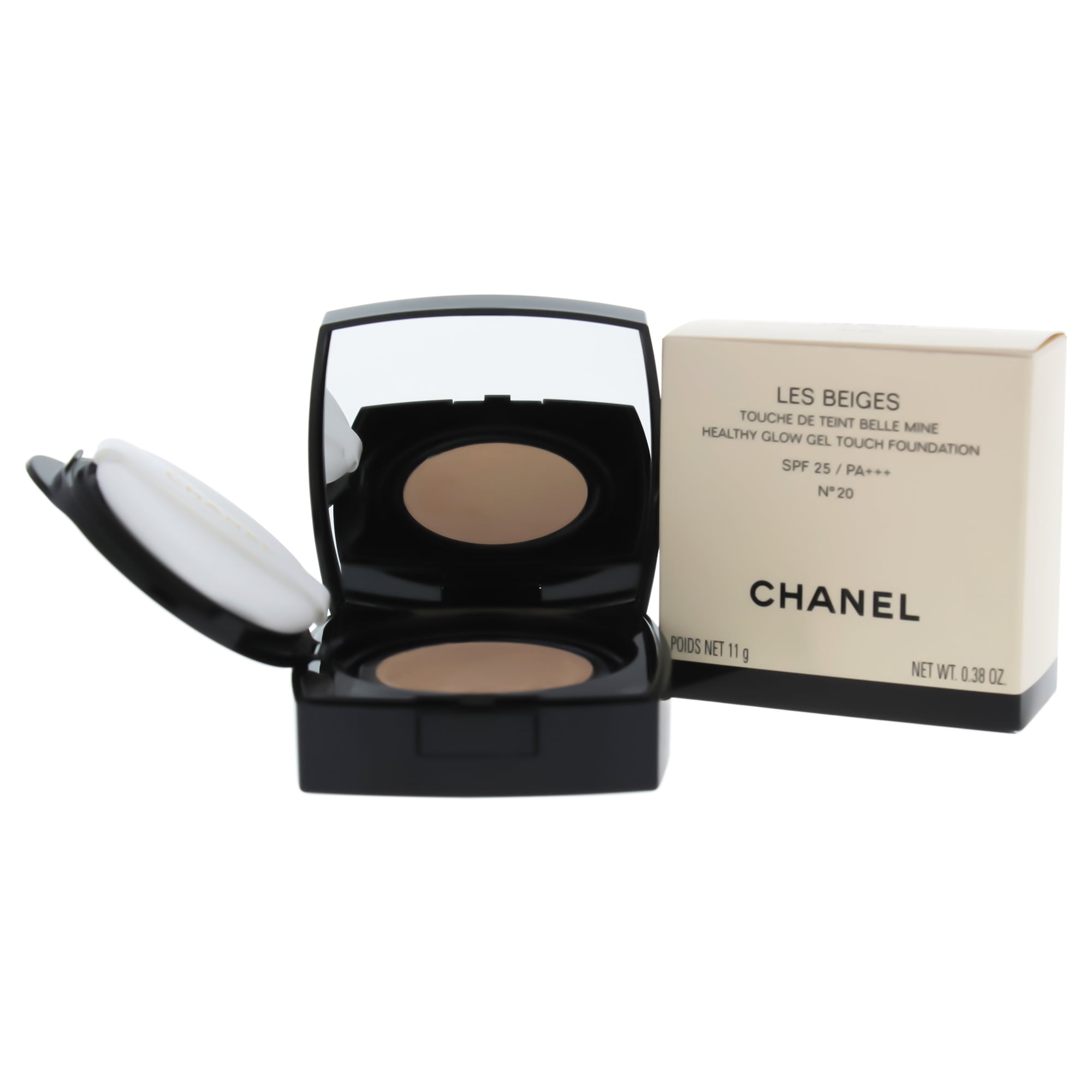 Les Beiges Healthy Glow Gel Touch Foundation SPF 25 - 20 by Chanel for  Women - 0.38 oz Foundation