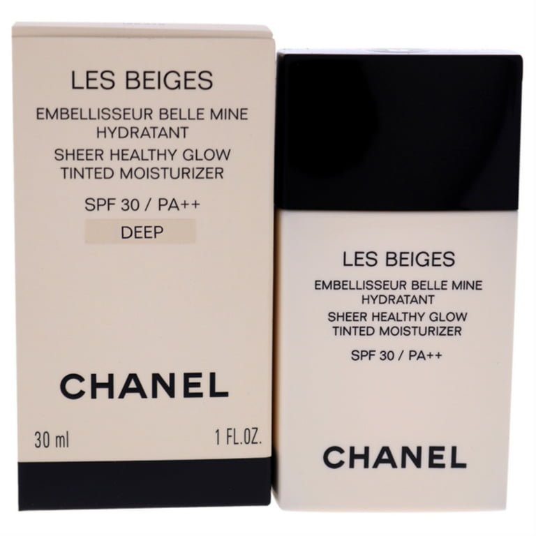 Les Beiges Sheer Healthy Glow Tinted Moisturizer SPF 30 - Deep by Chanel  for Women - 1 oz Foundation 