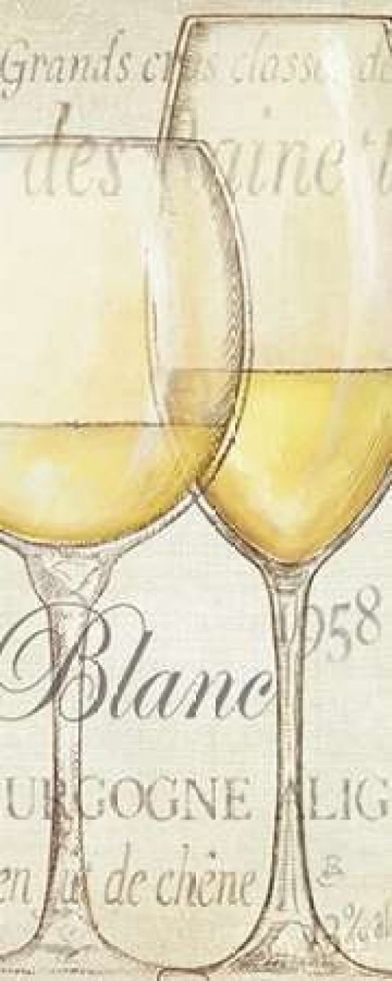 Les Blancs Canvas Art - Daphne Brissonnet (24 x 48)